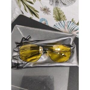 Peekaco polarized Aviator  yellow tint sun glasses